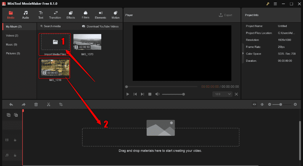 MovieMaker使い方‐1