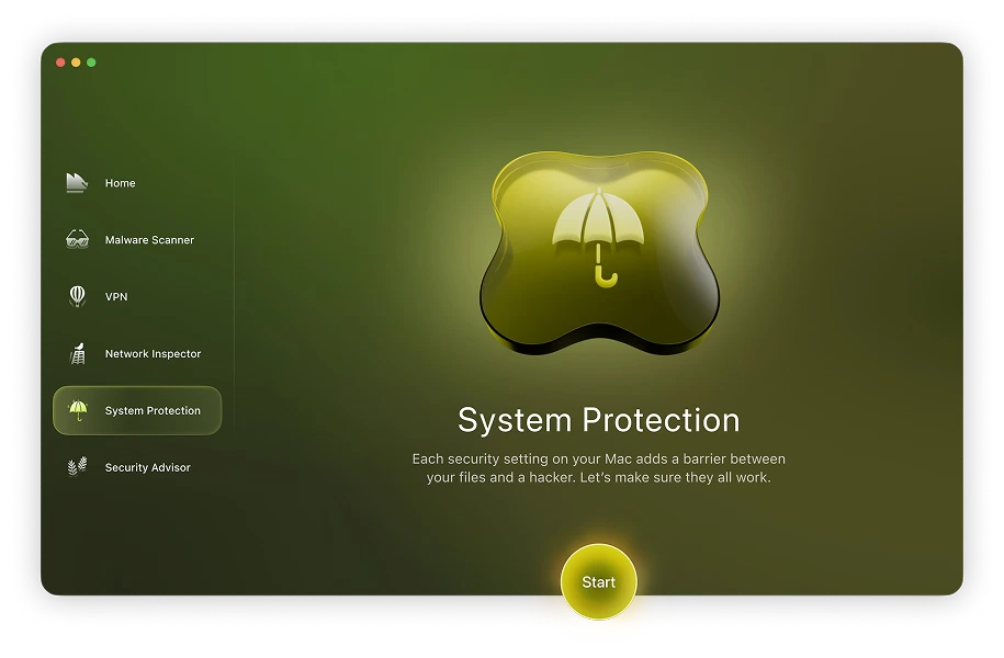 Moonlock機能-システム保護