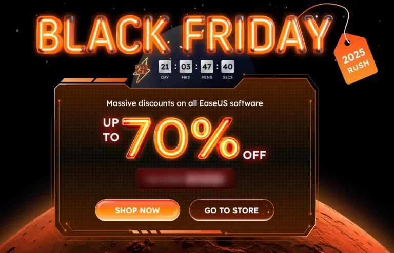 EaseUS ブラックフライデー