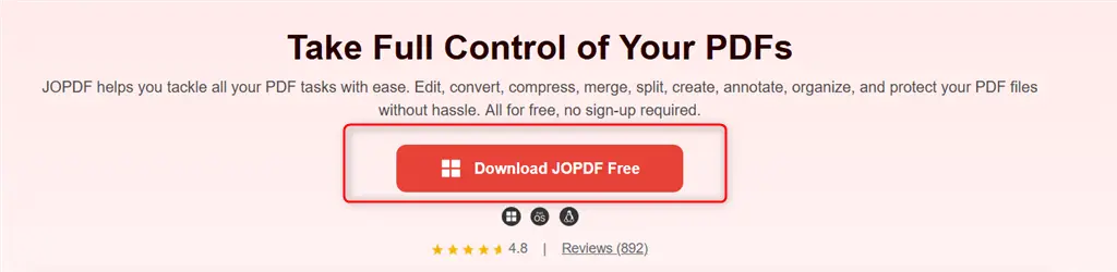 JOPDFのダウンロード