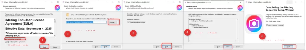 iMazing Converterをインストール