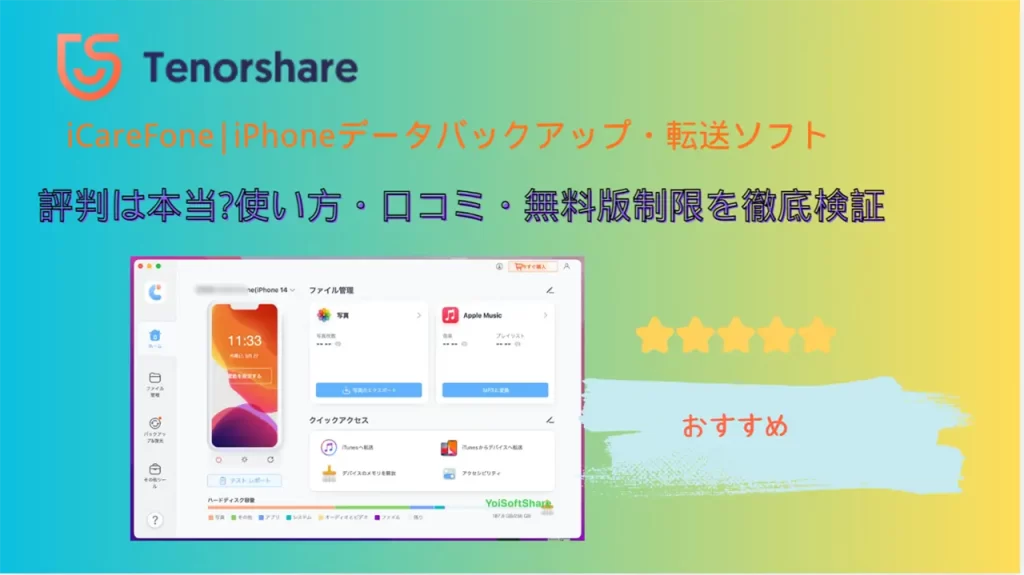 iCareFone評判