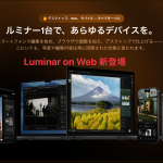 Luminar web版レビュー